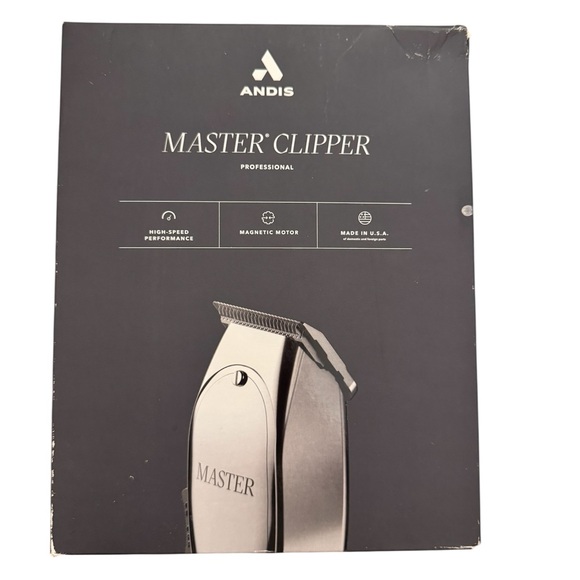 NEW Andis Professional Master Clipper - Silver - Picture 1 of 3